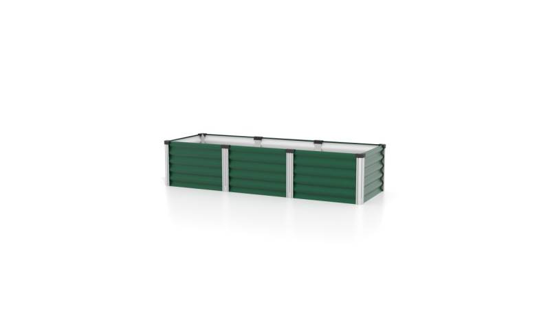 Vitavia Hochbeet Meta In & Out 401S seegras/alu 1,85 x 0,65 x 0,40 m von Vitavia