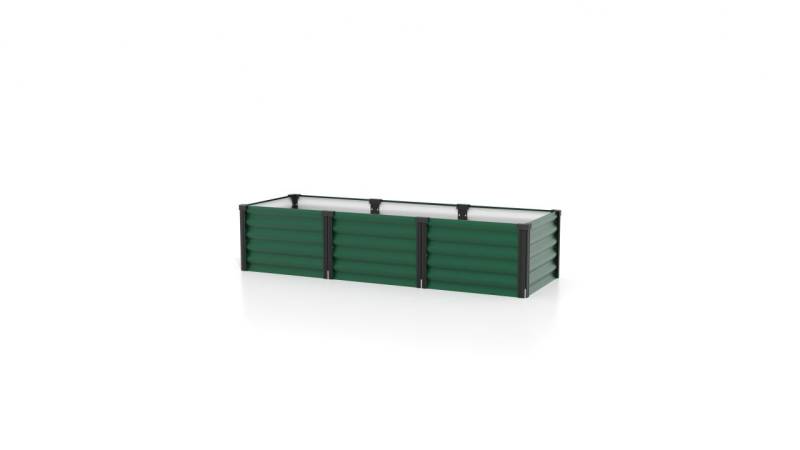 Vitavia Hochbeet Meta In & Out 401S seegras/schwarz 1,85 x 0,65 x 0,40 m von Vitavia