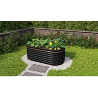 Vitavia - Hochbeet 'Vita 630', schwarz, 162 x 82 x 63 cm (l x b x h) von Vitavia
