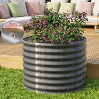 Vitavia - Hochbeet 'Vita 630 rund', granit von Vitavia