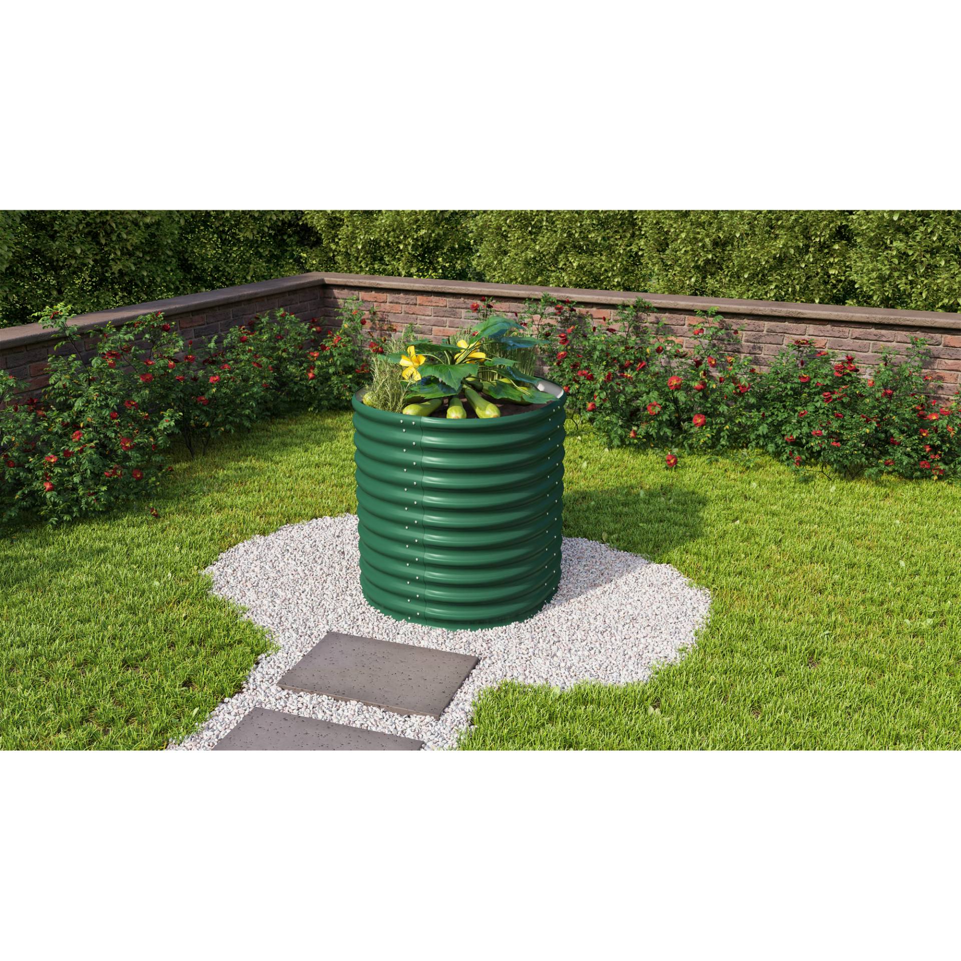Vitavia Hochbeet 'Vita 858 Rund' 82 x 86 x 82 cm grün Vitavia Hochbeet 'Vita 858 Rund' 82 x 86 x 82 cm grün von Vitavia