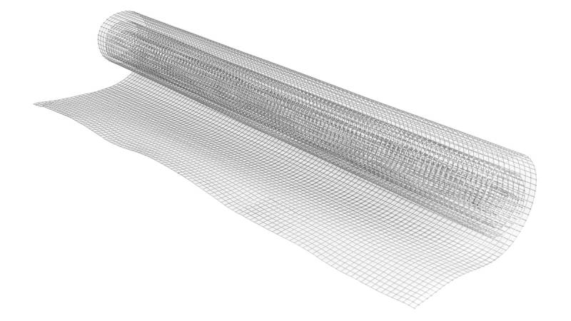 Vitavia Mäusegitter Draneo - Nagerschutz für Hoch- und Innenbeete 100 x 100 cm silber von Vitavia