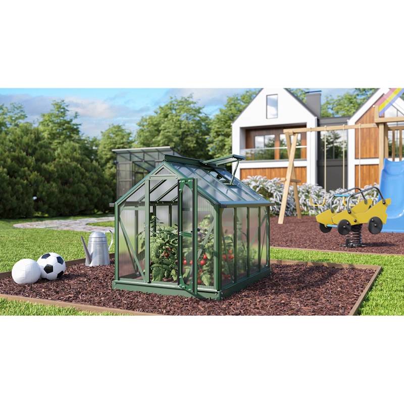 Vitavia Minigewächshaus Merlin Smaragd 87 cm x 111 cm von Vitavia