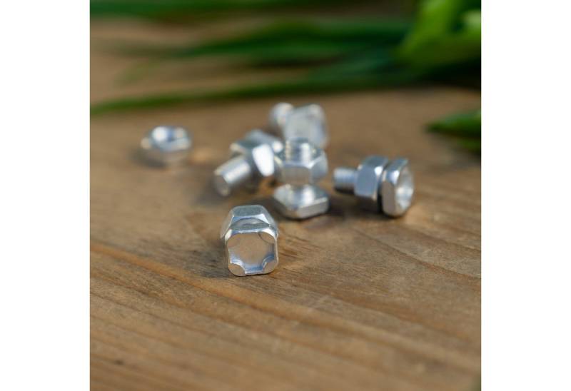 Vitavia Schrauben-Set Aluschrauben und Muttern-Set für Montage von Vitavia Gewächshäusern, (10 Stück) von Vitavia