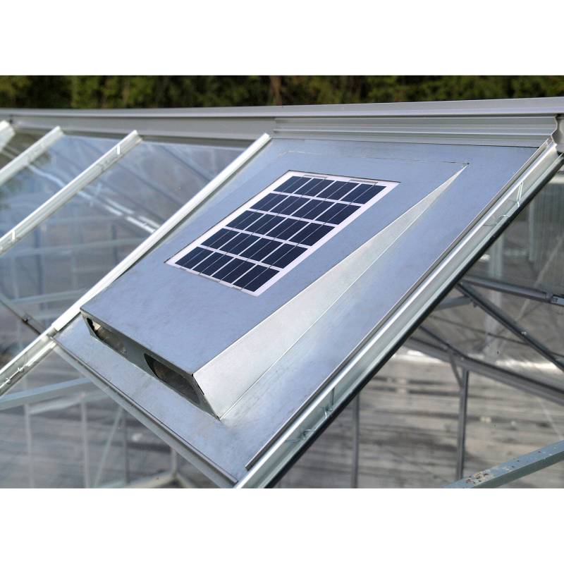 Vitavia Solar-Dachventilator für Gewächshäuser 61 x 61 x 5,5 cm von Vitavia