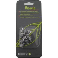 Vitavia - Universalschrauben-Set mit Muttern, Alu, Hammerkopf, zum Nachrüsten von Gewächshäusern von Vitavia