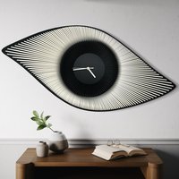 Handgefertigte Wanduhr Aus Holz & 3D-Druck - Modernes Design Unikat von VitiMetric