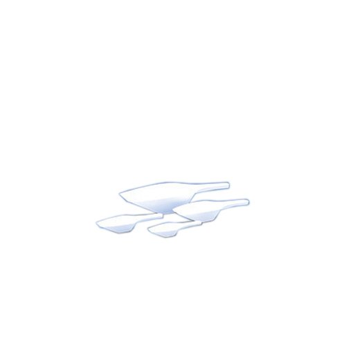 Vitlab Polypropylen Messschaufel, Weiß, 10ml Kapazität, 100mm Länge, 12 Stück von Vitlab