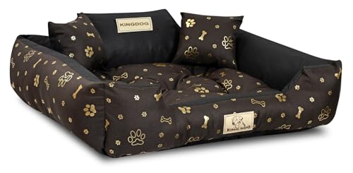 VitoPRICE Hundebett KINGDOG mit Druck 75x65cm wasserdicht aus Cordura 190 g/m² VitoPRICE Hundebett KINGDOG mit Druck 75x65cm wasserdicht aus Cordura 190 g/m² von VitoPRICE