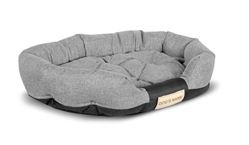 VitoPRICE Hundebett Oval 75x50cm wasserdicht aus Cordura 190 g/m² von VitoPRICE