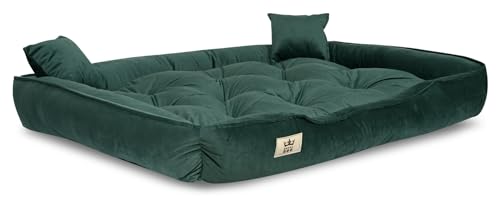 VitoPRICE Hundebett Velours 130x105cm aus Velours 240 g/m² von VitoPRICE