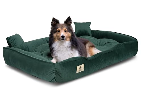 VitoPRICE Hundebett Velours 75x65cm aus Velours 240 g/m² von VitoPRICE