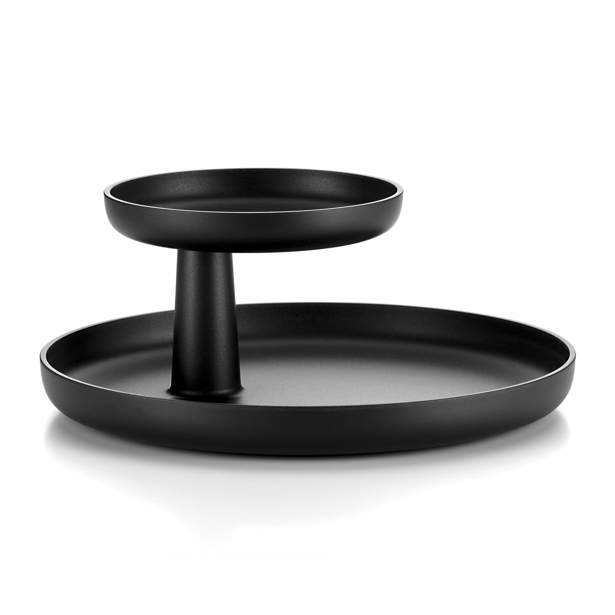 B-Ware Vitra Rotary Tray Servierschale Etagere Servierplatte Drehbar 12 Cm Tiefschwarz B-Ware Vitra Rotary Tray Servierschale Etagere Servierplatte Drehbar 12 Cm Tiefschwarz von Vitra