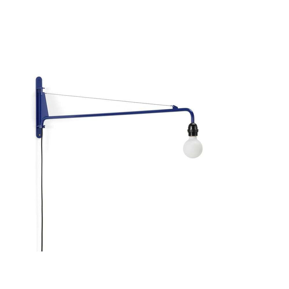 Vitra - Petite Potence Wandleuchte Prouvé Bleu Marcoule von Vitra