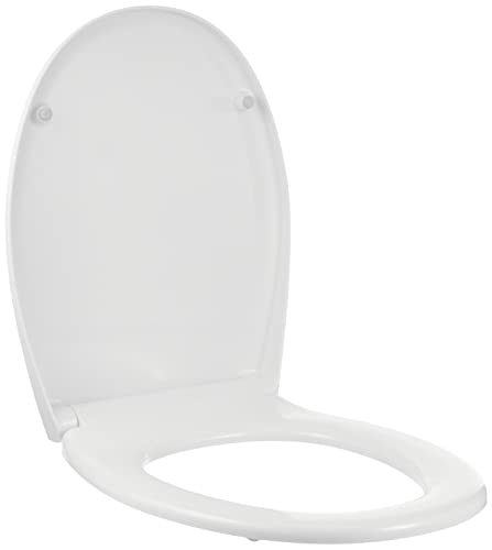 VitrA S10 84-003-009 WC Sitz, Weiß, Weiß - White (White), 35,5 cm x 44,8cm von VitrA