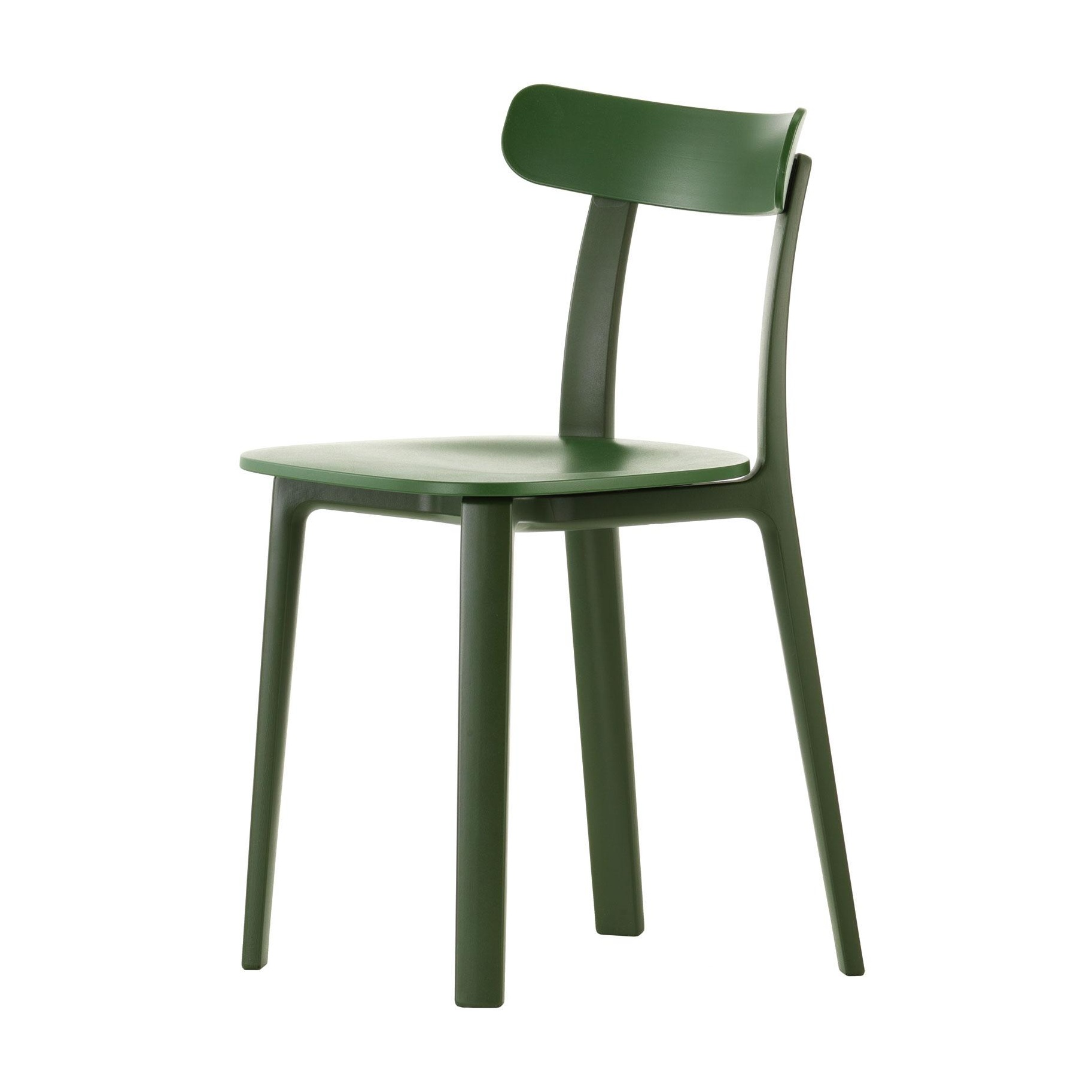 Vitra - All Plastic Chair Stuhl - efeu grün - two tone/für Innen- und Außenbereich geeignet/42,5x77x46cm von Vitra