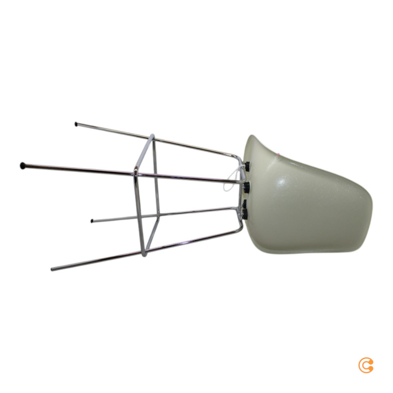 Vitra Barstuhl Hocker Sitz Eames Fiberglass Hoch Verchromt Siehe Text/Foto B-Ware Vitra Barstuhl Hocker Sitz Eames Fiberglass Hoch Verchromt Siehe Text/Foto B-Ware von Vitra