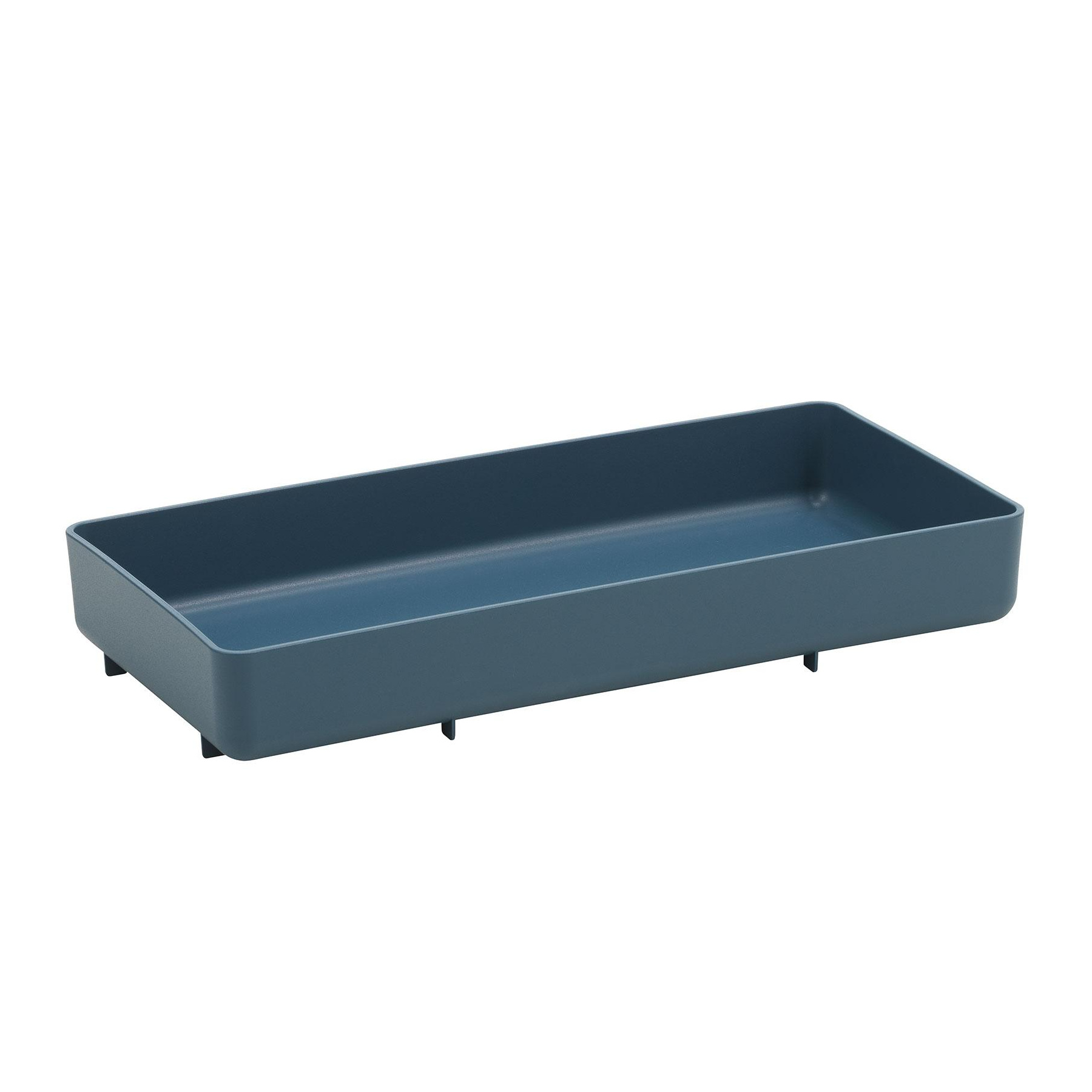 Vitra - Chap Tablett - meerblau/LxBxH 41,5x20x6,5cm/passend für Chap Hocker von Vitra