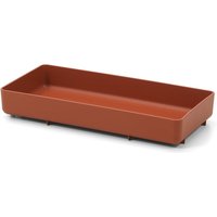 Vitra - Chap Tablett zu Hocker, backstein von Vitra