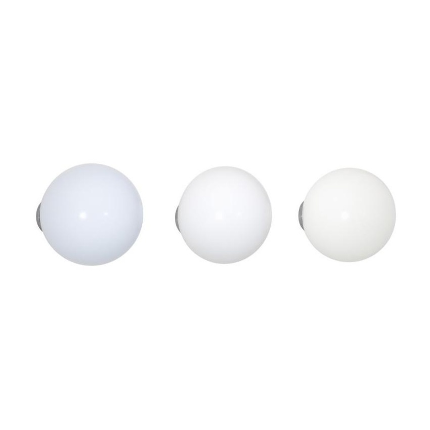 Vitra - Coat Dots Garderobenhaken 3er-Set - weiß/Ø5cm/Tiefe 5-7,2 cm/inkl. Befestigungsmaterial von Vitra