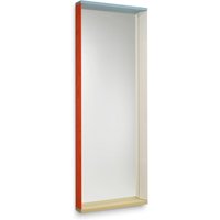 Vitra - Colour Frame Spiegel, large, blau / orange von Vitra