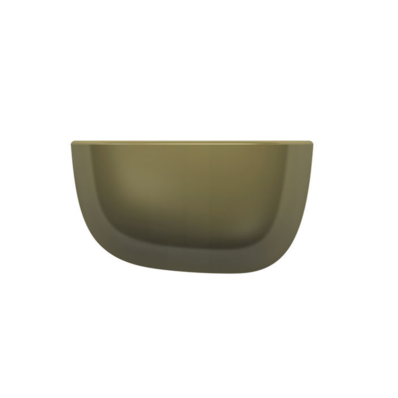 Vitra - Corniches Bouroullec Wandregal S - khaki/glänzend/21.0 x 11.6 x 14.4 cm von Vitra