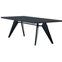 Vitra - EM Table Esstisch, 90 x 240 cm, asphalt / tiefschwarz von Vitra