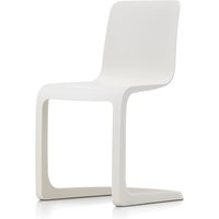 Vitra - EVO-C Vollkunststoff-Stuhl, elfenbein von Vitra