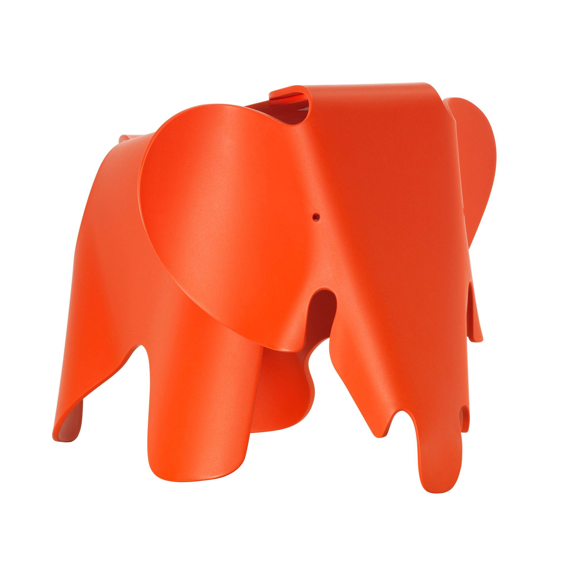 Vitra - Eames Elephant - mohnrot/LxBxH 78,5x41x41,5cm von Vitra