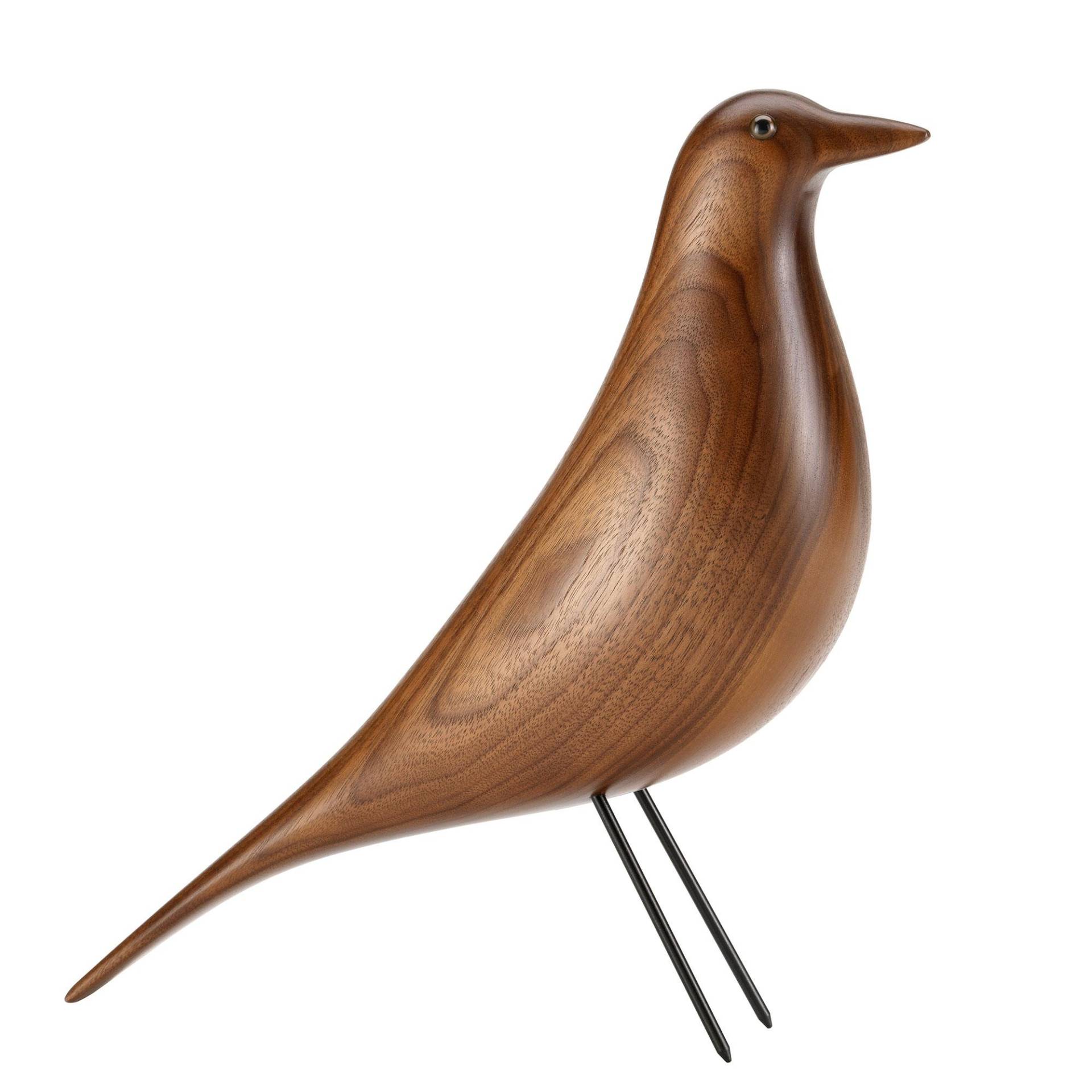 Vitra - Eames House Bird Figur - nussbaum/klar lackiert/BxHxT 8,5x27,6x27,8cm von Vitra