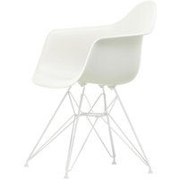 Vitra - Eames Plastic Armchair DAR, weiß / weiß (Filzgleiter weiß) von Vitra