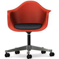 Vitra - Eames Plastic Armchair Pacc mit Sitzpolster von Vitra