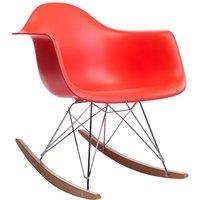 Vitra - Eames Plastic Armchair Rar mit Sitzpolster von Vitra