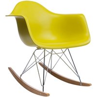 Vitra - Eames Plastic Armchair Rar mit Sitzpolster von Vitra