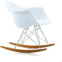 Vitra - Eames Plastic Armchair Rar mit Sitzpolster von Vitra
