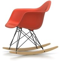 Vitra - Eames Plastic Armchair Rar mit Sitzpolster von Vitra