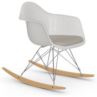 Vitra - Eames Plastic Armchair Rar mit Sitzpolster von Vitra