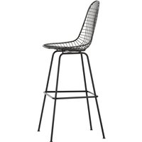 Vitra - Eames Wire Barstuhl, hoch, basic dark von Vitra