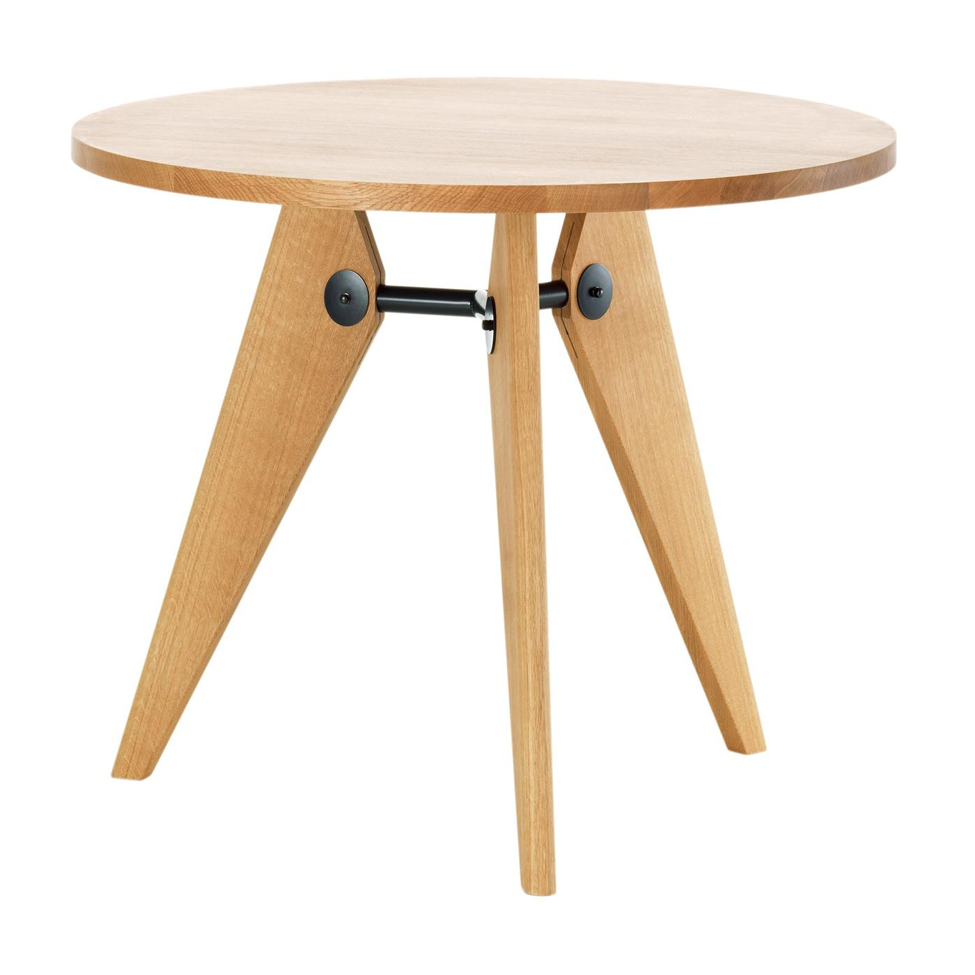 Vitra - Guéridon Esstisch Ø 90cm - eiche/geölt/H 74cm / Ø 90cm von Vitra