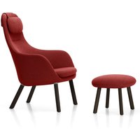 Vitra - Hal Lounge Chair And Ottoman von Vitra