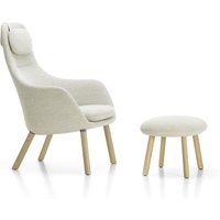 Vitra - Hal Lounge Chair And Ottoman von Vitra