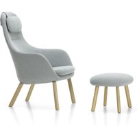 Vitra - Hal Lounge Chair And Ottoman von Vitra