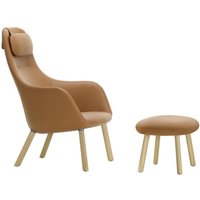 Vitra - Hal Lounge Chair And Ottoman von Vitra