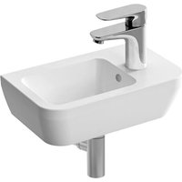 Handwaschbecken-Set 37x22 cm mit Hahnloch rechts + Siphon (7091-003-0029-SET) - Vitra von Vitra