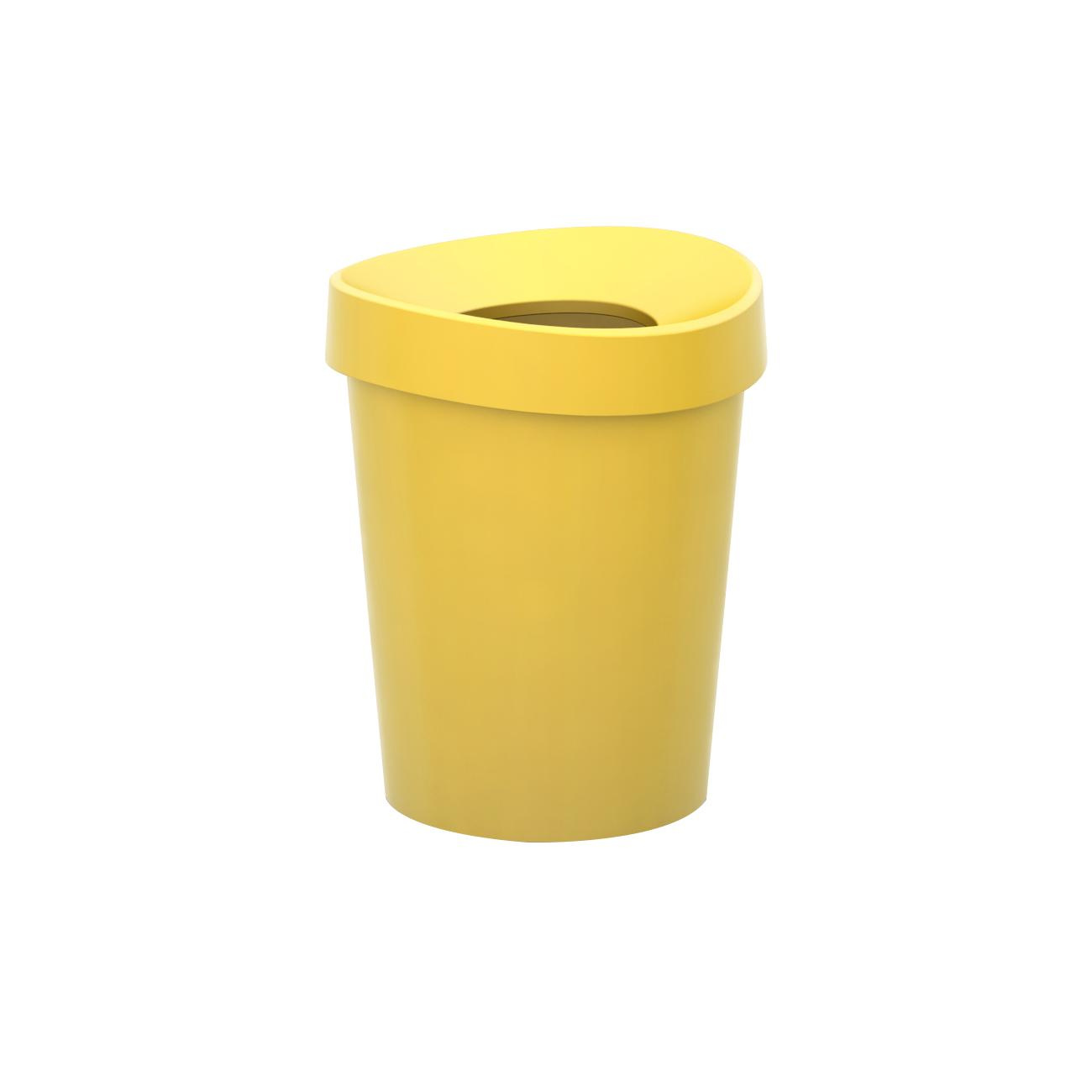 Vitra - Happy Bin S Papierkorb - gelb/HxØ 29,5x23,5cm von Vitra