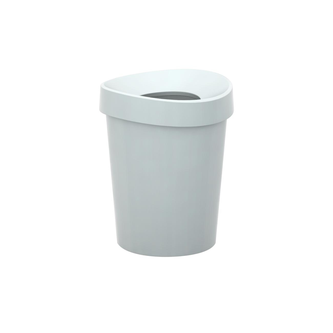 Vitra - Happy Bin S Papierkorb - himmel grau/H 29,5cm, Ø23,5cm von Vitra