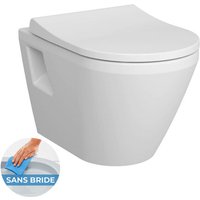 Vitra - Integra Wand-WC ohne Spülrand mit Softclose-Sitz (7062-003-6288) von Vitra