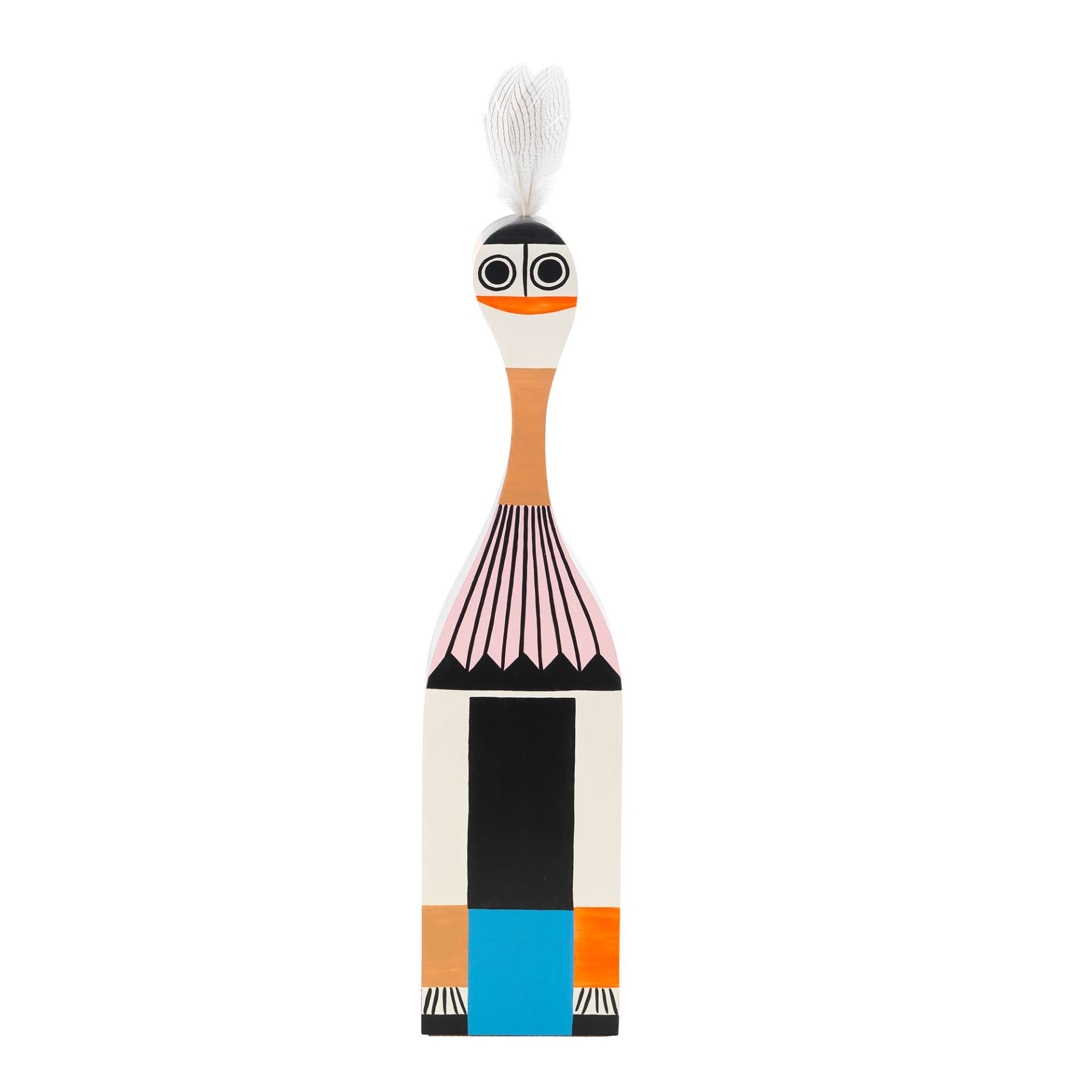 Vitra - Limited Edition Wooden Doll No. 1 Super Large Holzpuppe - multicolor/LxBxH 19,3x14,1x79,9cm/Limitiert auf 1000 Stück von Vitra