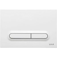 Vitra - Loop t Double-Touch-Auslöseplatte, glänzend weiß (740-0700) von Vitra