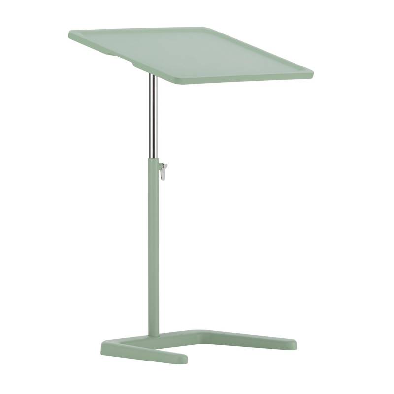 Vitra - NesTable Beistelltisch höhenverstellbar - soft mint/LxBxH 50x35x57,4-77cm von Vitra